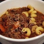 lentil and lamb soup with noodles