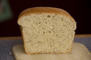 leftover half loaf of bread