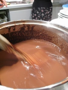 Hot Chocolate in a Pot