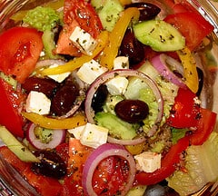 Greek salad feta 