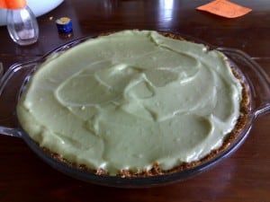 avocado cheese cake