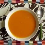Pumpkin Soup with White Wine and Rosemary