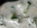 yogurt sauce with mint