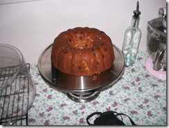 Chavi Cohen's bundt cake and KitchenAid mixer