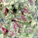 simple creamy avocado salad made in food processor