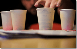 disposable paper cups